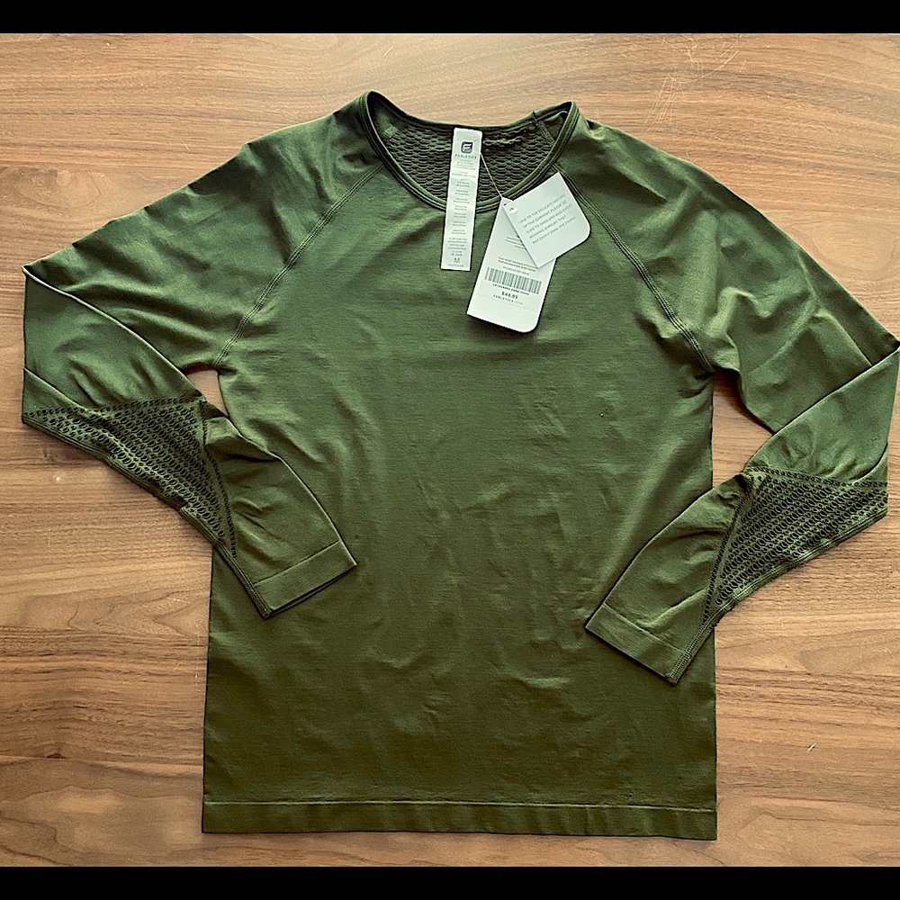 FABLETICS stretch green top